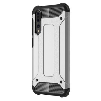 CaseUp Huawei P20 Pro Kılıf Tank Gümüş