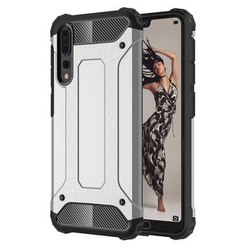 CaseUp Huawei P20 Pro Kılıf Tank Gümüş