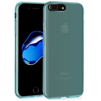 Microsonic Apple iPhone 7 Plus Kılıf Transparent Soft Mavi