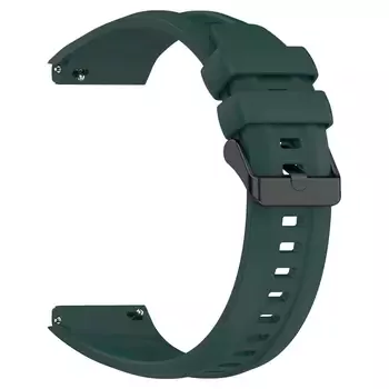 Microsonic Huawei Watch GT5 Pro 42mm Kordon, Silicone SwiftBands Petrol Yeşili
