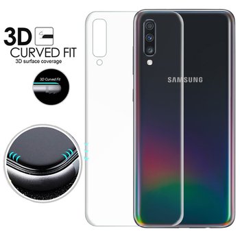 Microsonic Samsung Galaxy A70 Kavisli Ekran Koruyucu Film Seti - Ön ve Arka