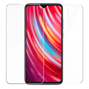 Microsonic Xiaomi Redmi Note 8 Pro Ön + Arka Kavisler Dahil Tam Ekran Kaplayıcı Film