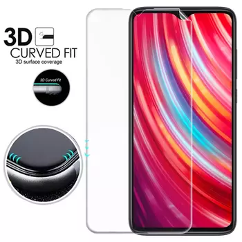 Microsonic Xiaomi Redmi Note 8 Pro Ön + Arka Kavisler Dahil Tam Ekran Kaplayıcı Film