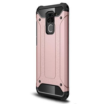 Microsonic Xiaomi Redmi Note 9 Kılıf Rugged Armor Rose Gold