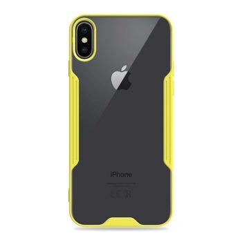 Microsonic Apple iPhone X Kılıf Paradise Glow Sarı