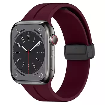 Microsonic Apple Watch Series 11 46mm Kordon Ribbon Line Mor