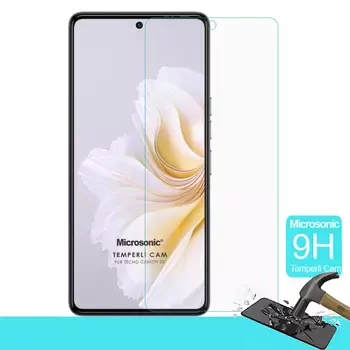 Microsonic TECNO Camon 20 Tempered Glass Cam Ekran Koruyucu