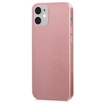 Microsonic Apple iPhone 12 Mini Kılıf Matte Silicone Rose Gold