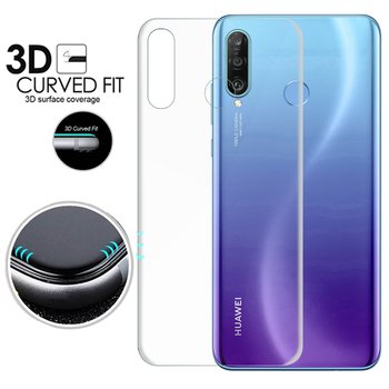 Microsonic Huawei P30 Lite Kavisli Ekran Koruyucu Film Seti - Ön ve Arka