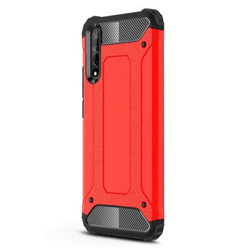 Microsonic Huawei Y8P Kılıf Rugged Armor Kırmızı