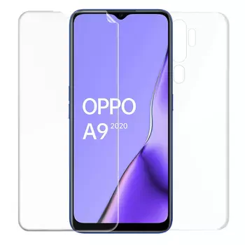 Microsonic Oppo A9 2020 Ön + Arka Kavisler Dahil Tam Ekran Kaplayıcı Film