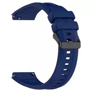 Microsonic Huawei Watch GT5 Pro 46mm Kordon, Silicone SwiftBands Lacivert