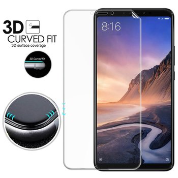 Microsonic Xiaomi Mi Max 3 Kavisli Ekran Koruyucu Film Seti - Ön ve Arka