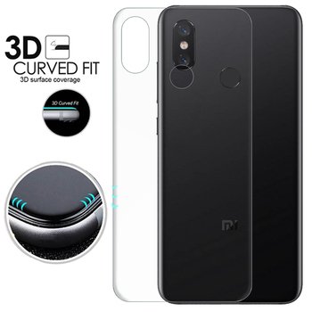 Microsonic Xiaomi Mi 8 SE Kavisli Ekran Koruyucu Film Seti - Ön ve Arka