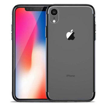 Microsonic Apple iPhone XR Kılıf Skyfall Transparent Clear Siyah