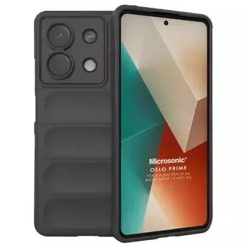 Microsonic Xiaomi Redmi Note 13 Pro 5G Kılıf Oslo Prime Siyah