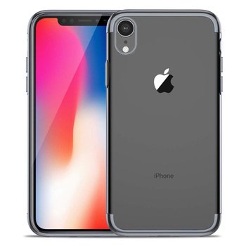 Microsonic Apple iPhone XR Kılıf Skyfall Transparent Clear Gümüş