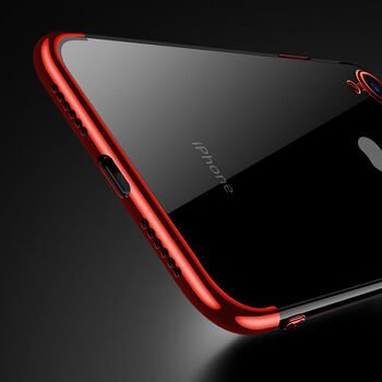 Microsonic Apple iPhone XR Kılıf Skyfall Transparent Clear Gümüş