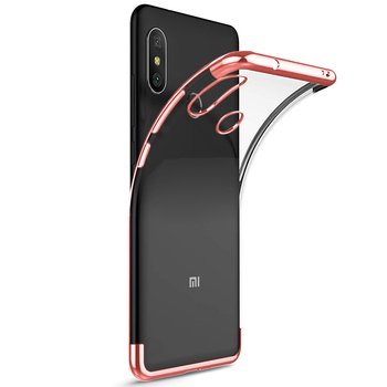 Microsonic Xiaomi Mi 8 SE Kılıf Skyfall Transparent Clear Rose Gold