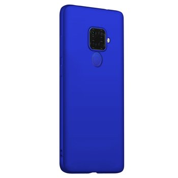 Microsonic Huawei Mate 30 Lite Kılıf Matte Silicone Mavi