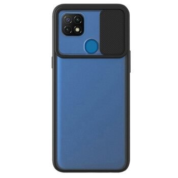 Microsonic Realme C21 Kılıf Slide Camera Lens Protection Siyah