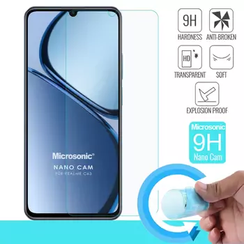 Microsonic Realme C63 Nano Glass Cam Ekran Koruyucu