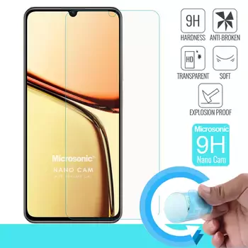 Microsonic Realme C61 Nano Glass Cam Ekran Koruyucu