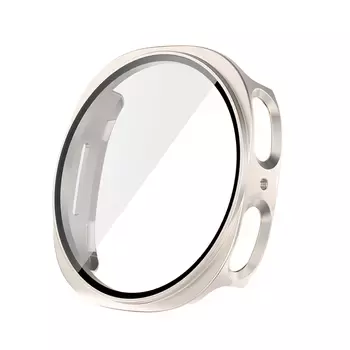 Microsonic Samsung Galaxy Watch 8 40mm Kılıf Matte Premium Slim WatchBand Starlight