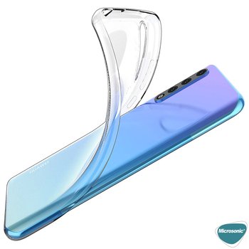 Microsonic Huawei P Smart S Kılıf Transparent Soft Beyaz