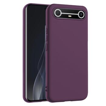 Microsonic Matte Silicone TECNO Spark Slim 5G Kılıf Mor