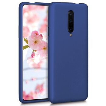 Microsonic OnePlus 7 Pro Kılıf Matte Silicone Lacivert