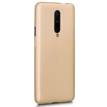 Microsonic OnePlus 7 Pro Kılıf Matte Silicone Gold