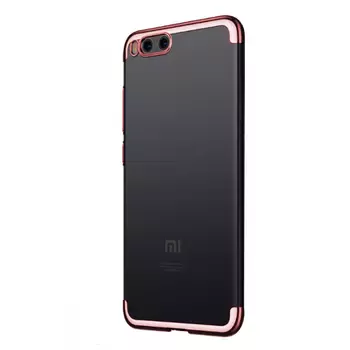 Microsonic Xiaomi Mi6 Kılıf Skyfall Transparent Clear Rose Gold