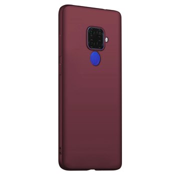 Microsonic Huawei Mate 30 Lite Kılıf Matte Silicone Mor