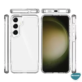 Microsonic Samsung Galaxy S24 Kılıf Trex Bumper Şeffaf