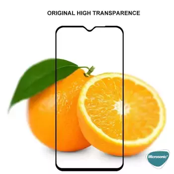 Microsonic Xiaomi Redmi Note 11E Tam Kaplayan Temperli Cam Ekran Koruyucu Siyah