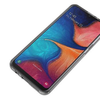 Microsonic Samsung Galaxy A20 Kılıf Komple Gövde Koruyucu Silikon Şeffaf