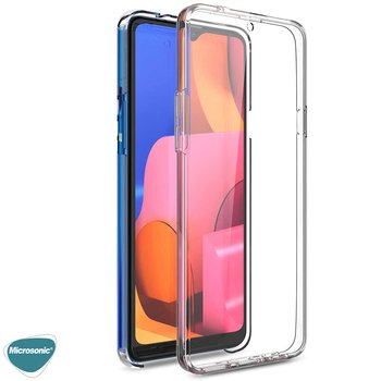 Microsonic Samsung Galaxy M30s Kılıf Komple Gövde Koruyucu Silikon Şeffaf