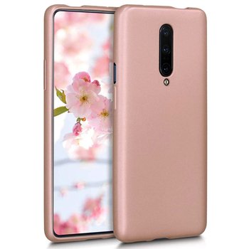 Microsonic OnePlus 7 Pro Kılıf Matte Silicone Rose Gold