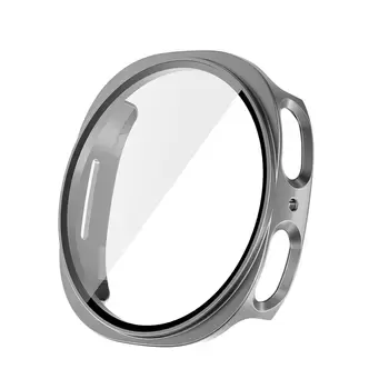 Microsonic Samsung Galaxy Watch 8 44mm Kılıf Matte Premium Slim WatchBand Titanyum