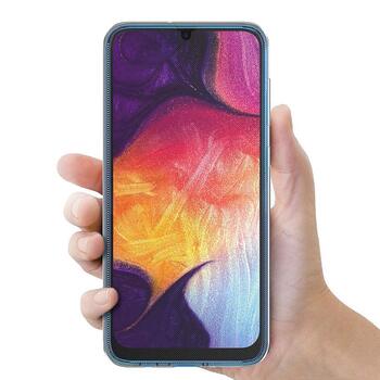 Microsonic Samsung Galaxy A30S Kılıf Komple Gövde Koruyucu Silikon Şeffaf