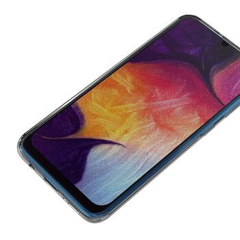 Microsonic Samsung Galaxy A30S Kılıf Komple Gövde Koruyucu Silikon Şeffaf