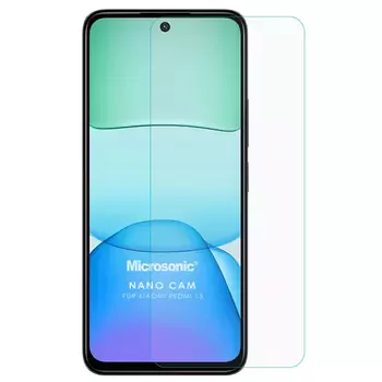 Microsonic Xiaomi Redmi 13 4G Nano Glass Cam Ekran Koruyucu