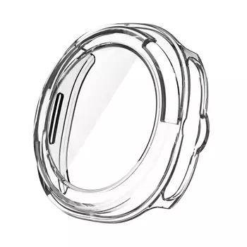 Microsonic Samsung Galaxy Watch 8 Classic 46mm Kılıf Matte Premium Slim WatchBand Şeffaf