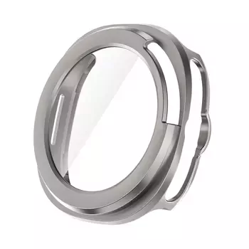 Microsonic Samsung Galaxy Watch 8 Classic 46mm Kılıf Matte Premium Slim WatchBand Titanyum