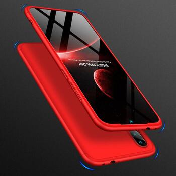 Microsonic Xiaomi Redmi Note 7 Pro Kılıf Double Dip 360 Protective AYS Kırmızı