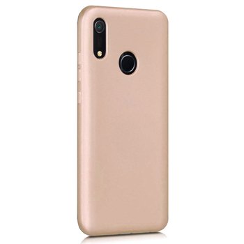 Microsonic Huawei Y6S 2019 Kılıf Matte Silicone Gold