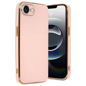Microsonic Apple iPhone 16e Kılıf Olive Plated Pembe