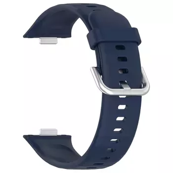 Microsonic Huawei Watch Fit 4 Pro Kordon, Silicone Sport Band Lacivert