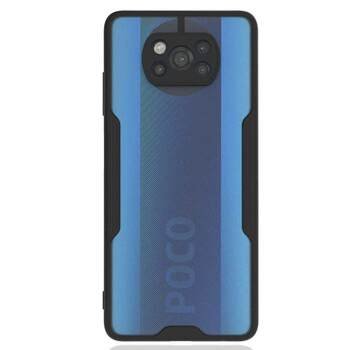 Microsonic Xiaomi Poco X3 Pro Kılıf Paradise Glow Siyah